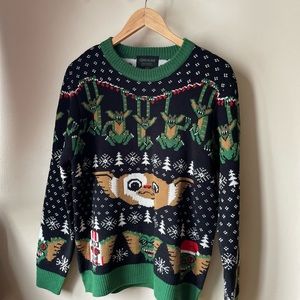 Gremlins Knit Sweater Christmas Sweater Medium